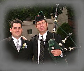 Michael with Groom Scott, June 2004